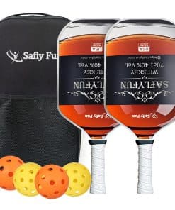 Paletas de Pickleball Safly Fun, Paleta de Fibra de Vidrio