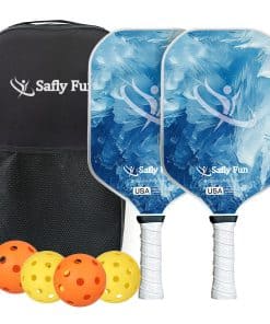 Paletas de Pickleball Safly Fun, Set de Paletas de