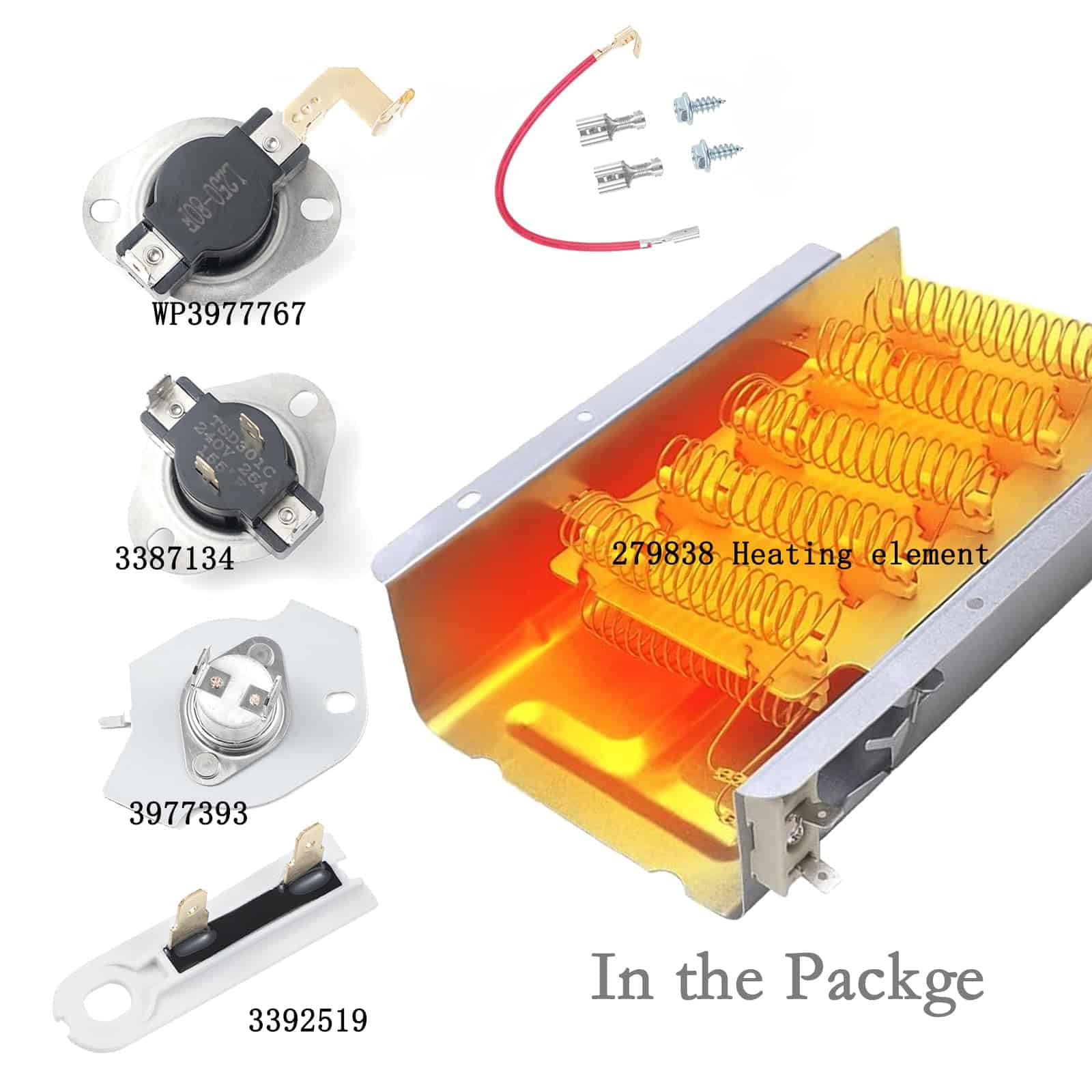 Kit de Elemento Calefactor para - Repuesto - Imagen 6