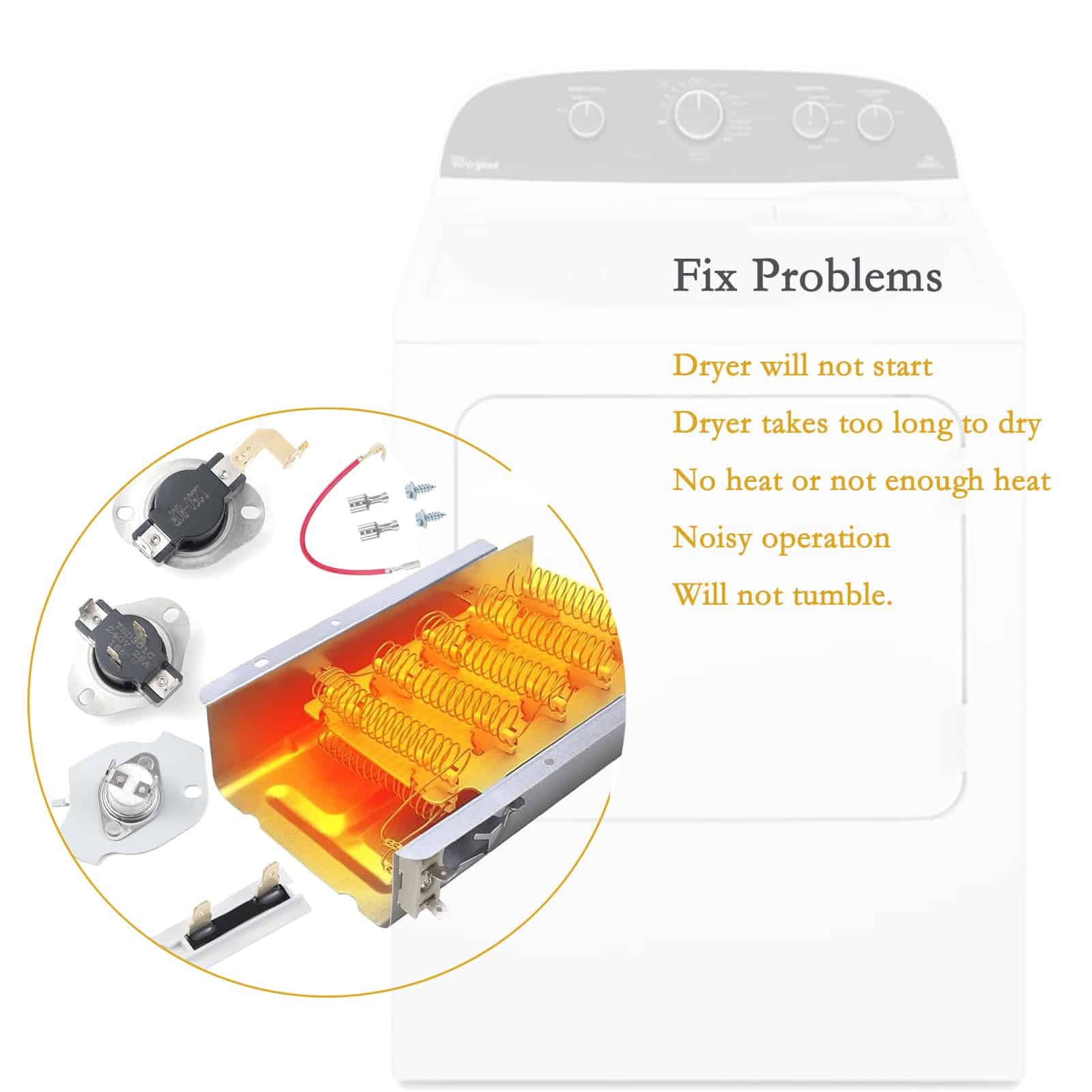 Kit de Elemento Calefactor para - Repuesto - Imagen 3