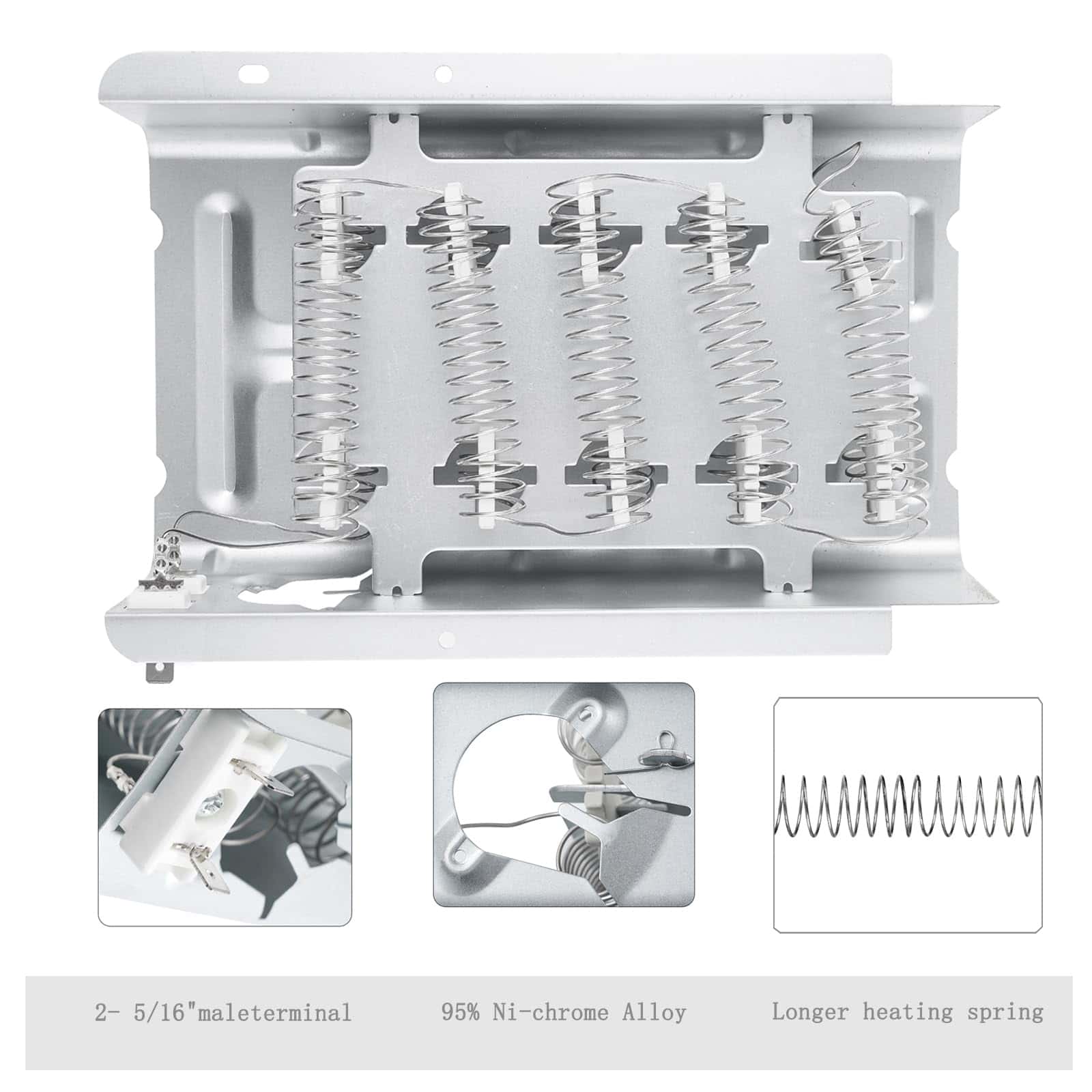 Kit de Elemento Calefactor para Secadora Whil-pool - Imagen 5