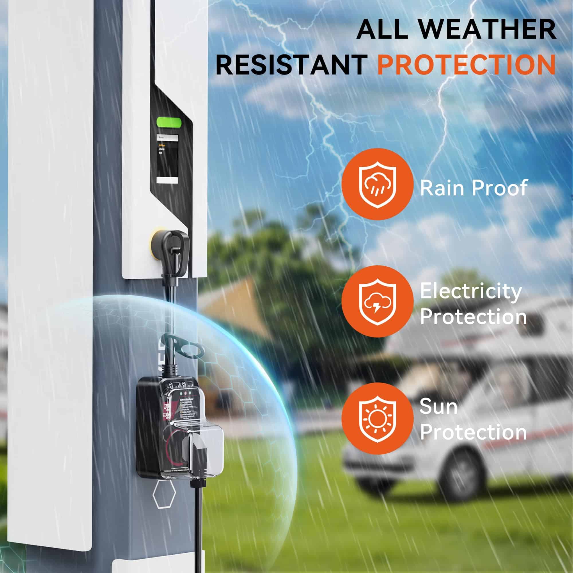 Protector de Sobretensión para RV de 50 Amperios a Prueba - Imagen 5