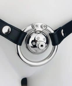 Jaula Invertida Plana de Acero Inoxidable con 1 Cinturón de