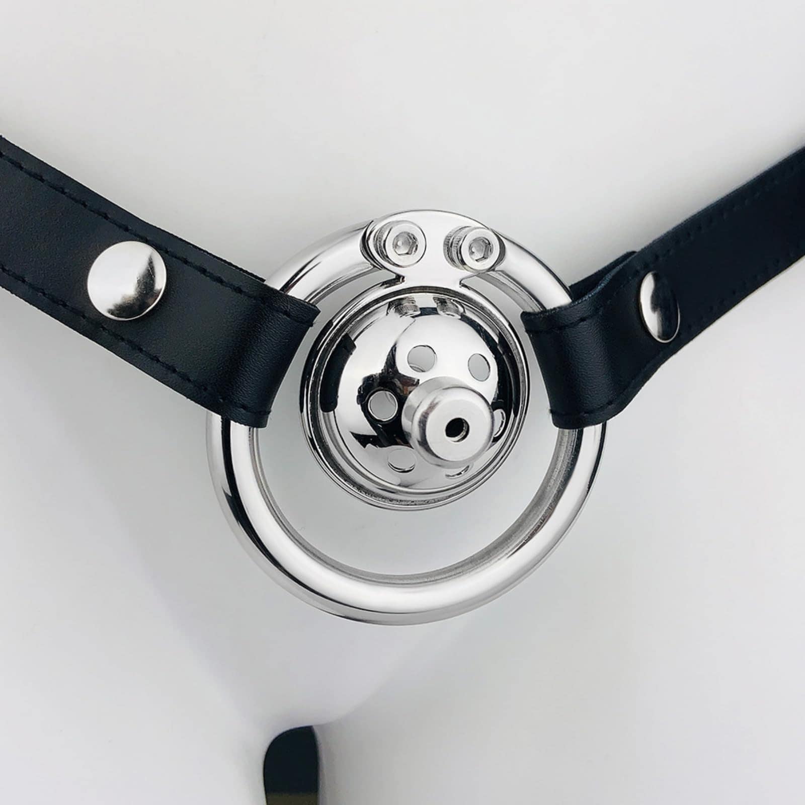 Jaula Invertida Plana de Acero Inoxidable con 1 Cinturón de