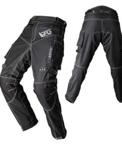 Pantalones de Motocicleta RFG - Tela Cordura -Negro