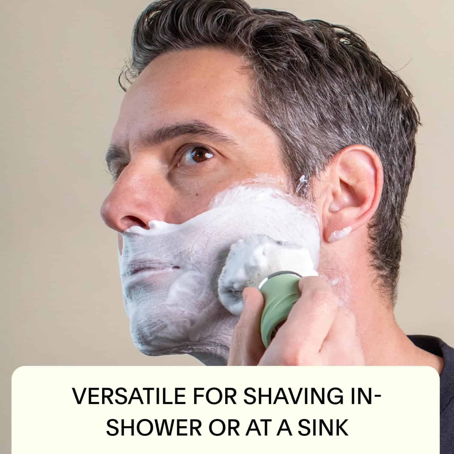 Brocha de Afeitar Leaf Shave, Negra - Brocha de Afeitar de - Imagen 6