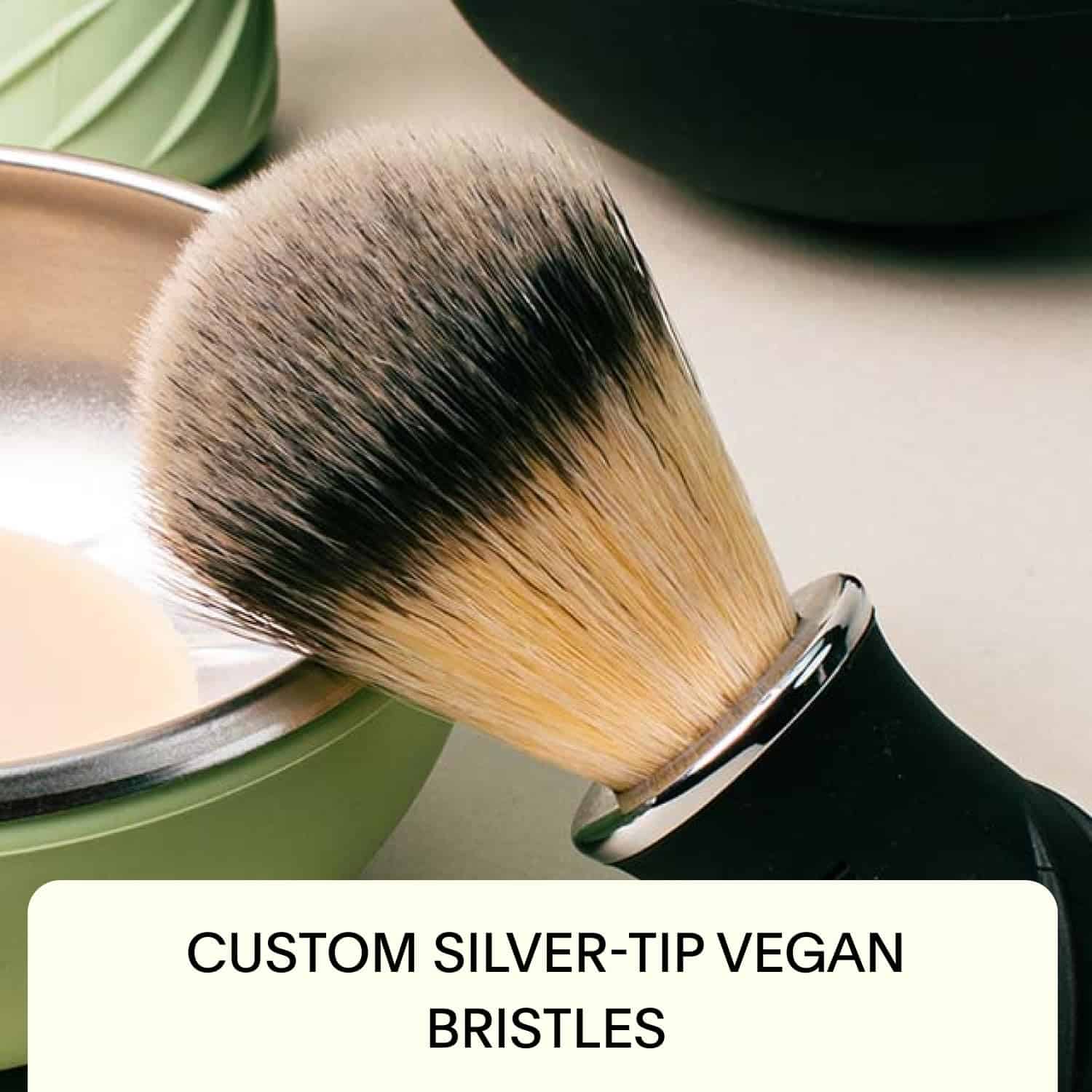 Brocha de Afeitar Leaf Shave, Negra - Brocha de Afeitar de - Imagen 3