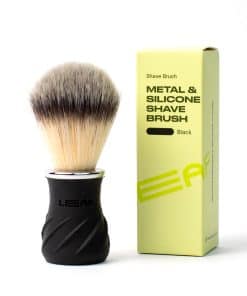 Brocha de Afeitar Leaf Shave, Negra - Brocha de Afeitar de