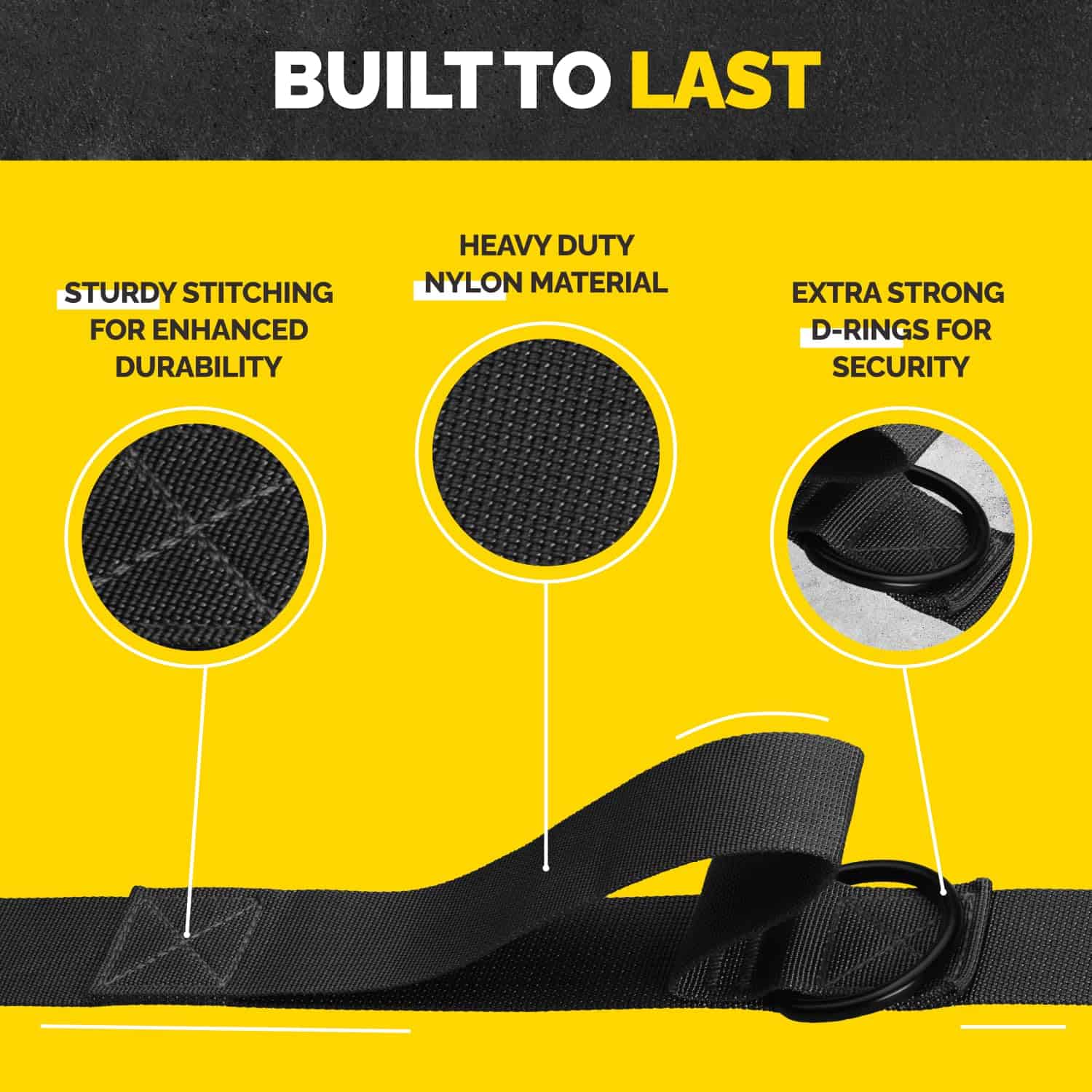 Ancla de Puerta Tribe Lifting para Bandas de -Negro - Imagen 4