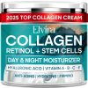Crema Hidratante Facial Elvira con Colágeno, Retinol,