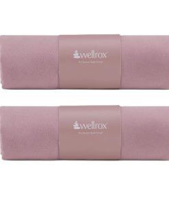 Toalla de Mano de Microfibra Wellrox - Toallas -Rosa