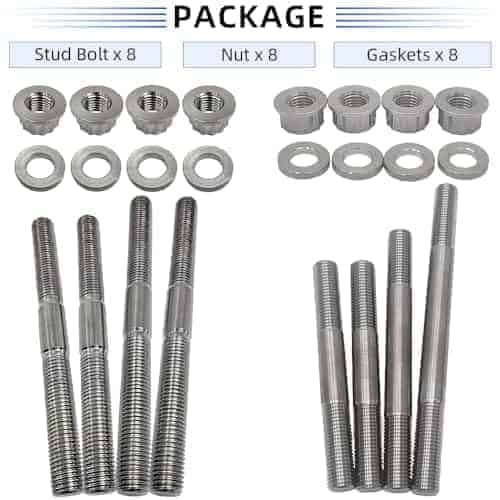 GOLKNHA 400EX Studs de Cabeza de Cilindro y Studs de Caja - Imagen 8