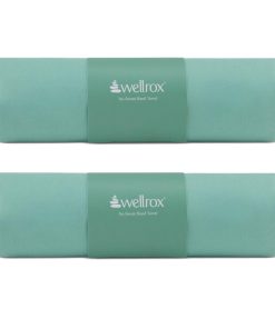 Toalla de mano de microfibra Wellrox - Toallas -Verde