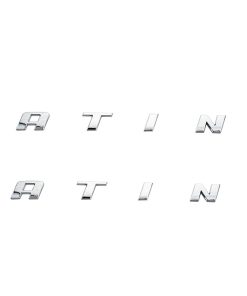 Emblema Platinum 3D Calcomanía de Letras Adhesiva de Placa