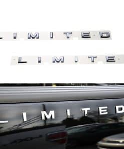 Emblema de letras 3D de 2 piezas LIMITADO calcomanía de