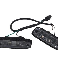 Luz de la lámpara de la placa de matrícula trasera par