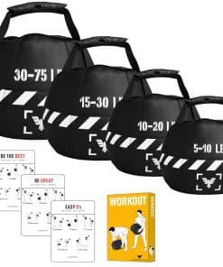 Bolsa de pesas de arena de kettlebell Elite Sports - Bolsa