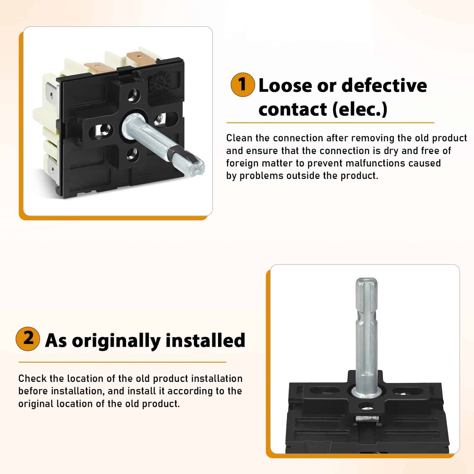 Upgrade DG44-01002A Interruptor Infinito Regulador de - Imagen 6