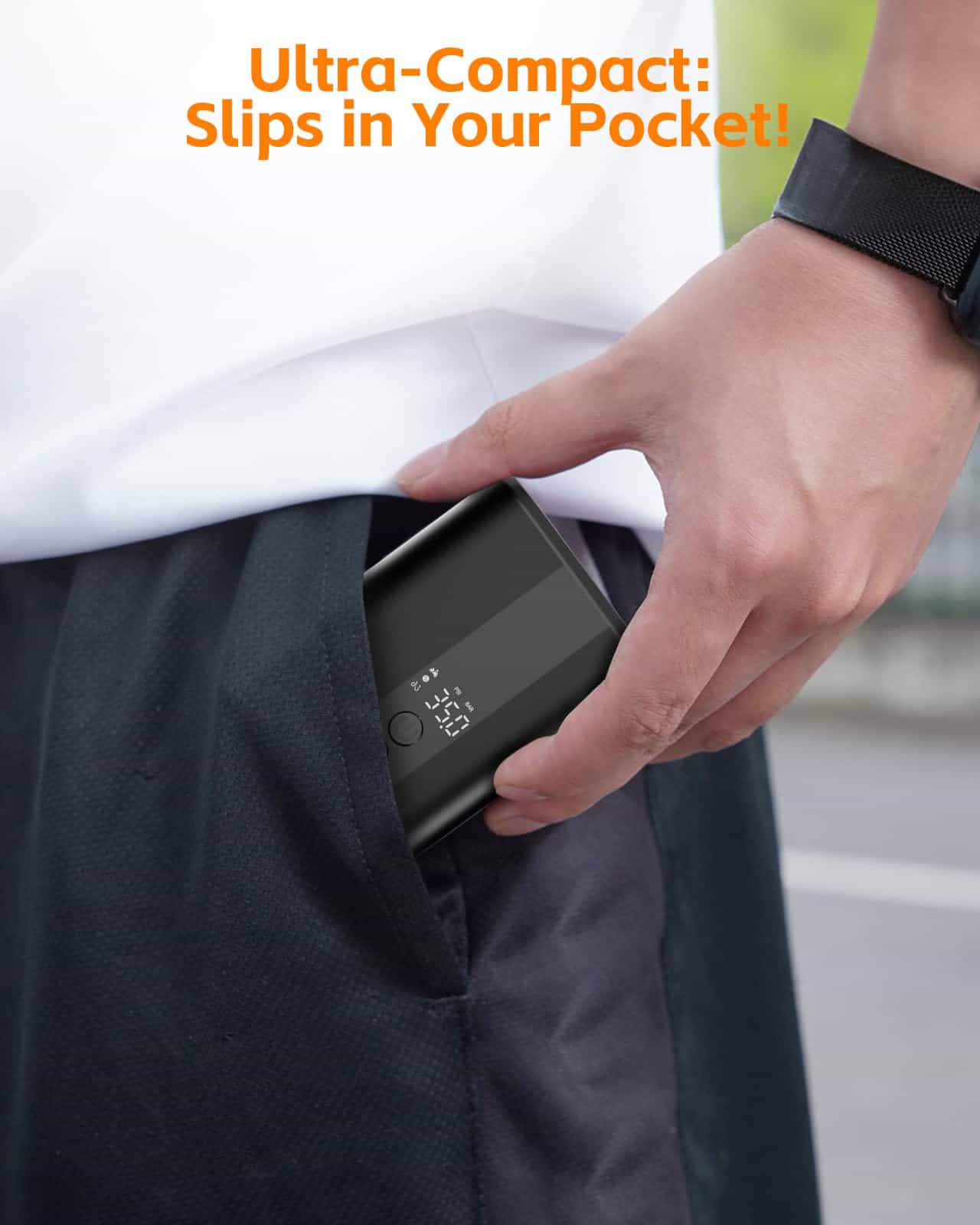 Bomba de Bicicleta Eléctrica, Bomba de Aire para Bicicleta - Imagen 7