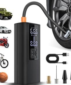 Inflador de neumáticos portátil inalámbrico AZHZOLSK para