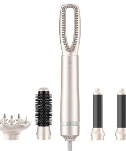 Set de Cepillo Secador AIKO PRO 5 en 1, -Oro Champán