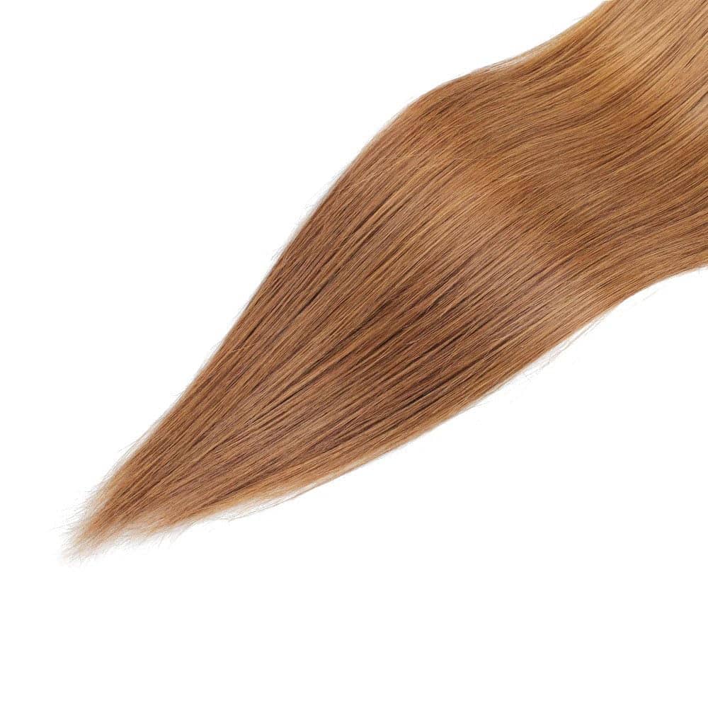 #30 Cierre de Encaje Marrrón 4X4 HD Transparente Frontal de - Imagen 8