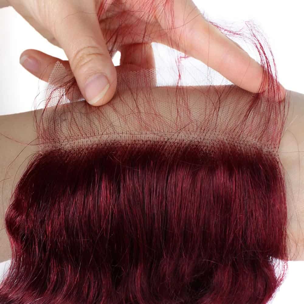 -#99J Cierre de Encaje Recto 4x4 HD - Imagen 8