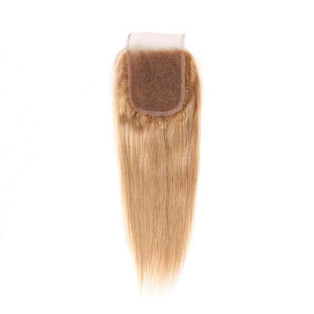 #27 Cierre de Encaje Rubia 4x4 HD Transparente - 20 - Imagen 6