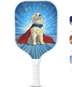 Paleta de Pickleball para Niños - Diseño de Perro Juguetón