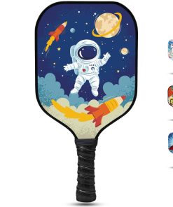 Paleta de Pickleball para Niños - Diseño de Astronauta y