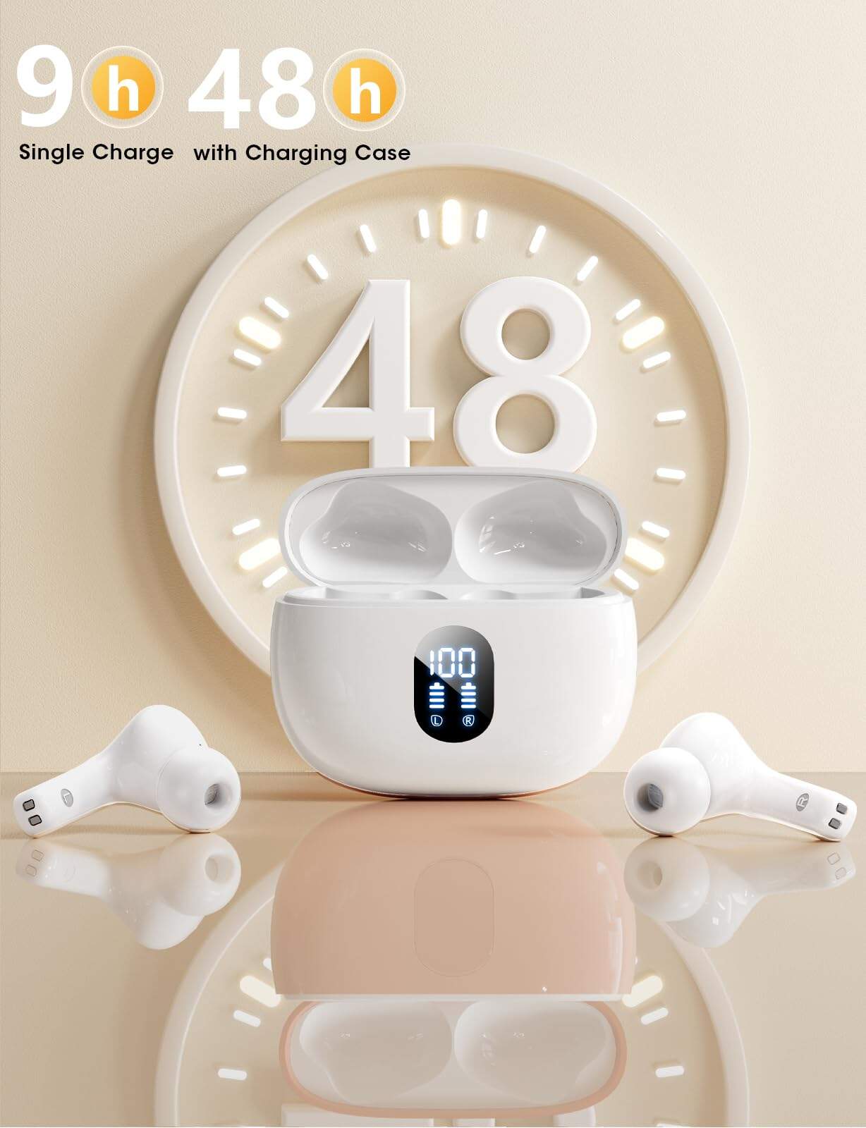 Auriculares inalámbricos ZZU, 2025 Auriculares con sonido - Imagen 5