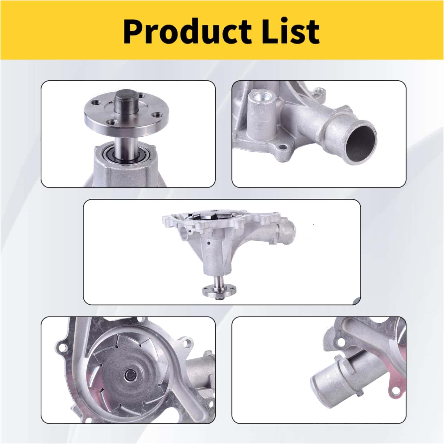 Bomba de Agua del Motor KAYULONE AW4103 de Repuesto - Imagen 4