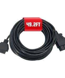 Cable de Extensión OBD2 49.21FT Macho a Hembra Adaptador