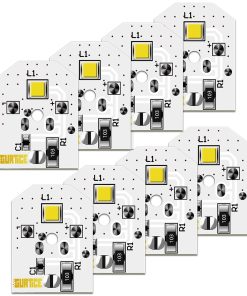 Juego de 8 Bombillas LED para Refrigerador GE WR55X11132