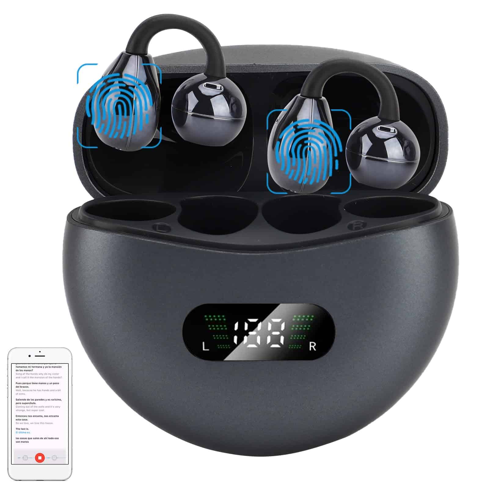 Auriculares de Traducción AI en Tiempo Real, Auriculares