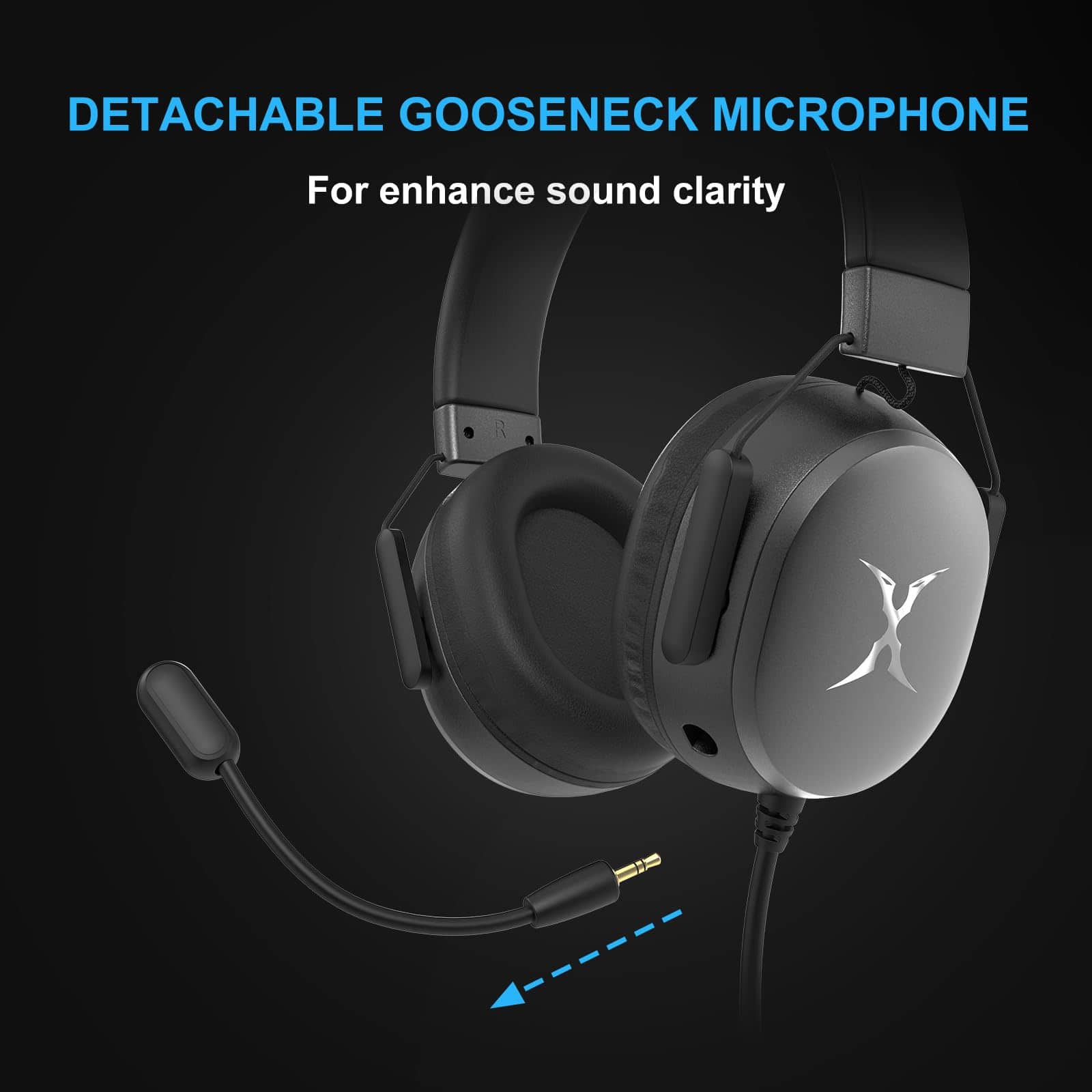 Audífonos para juegos FOXXRAY BA-68 para PC, Auriculares - Imagen 5