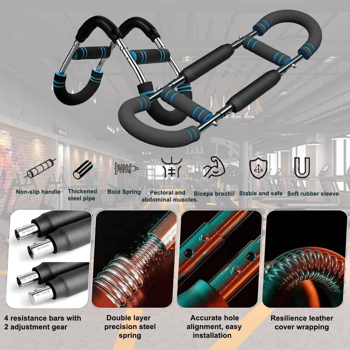 XVESOY Shaker Twister Arm Trainer, El Entrenador de Brazo - Imagen 4