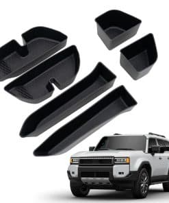 Bandeja de almacenamiento lateral de la -6PCS Bandeja de pue