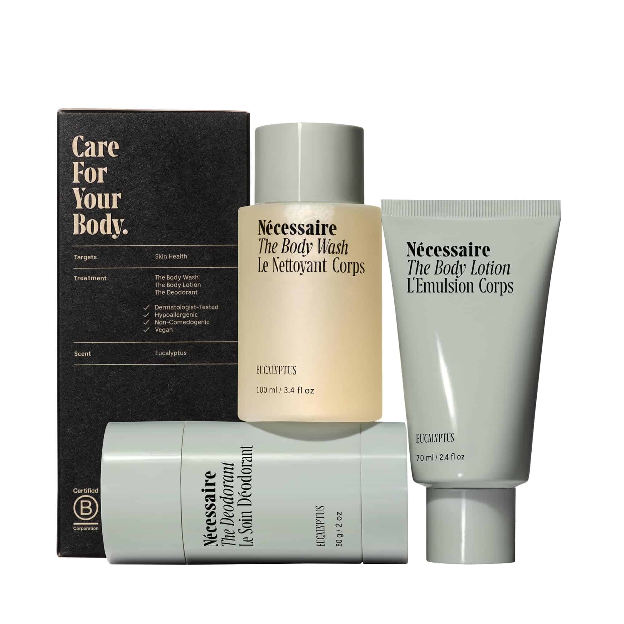 Set de Neceser Eucalipto Essentials - Gel de Baño, Loción