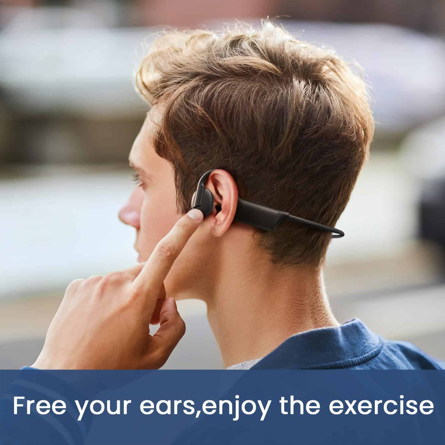 Audífonos Deportivos de Conducción Ósea, Audífonos - Imagen 3