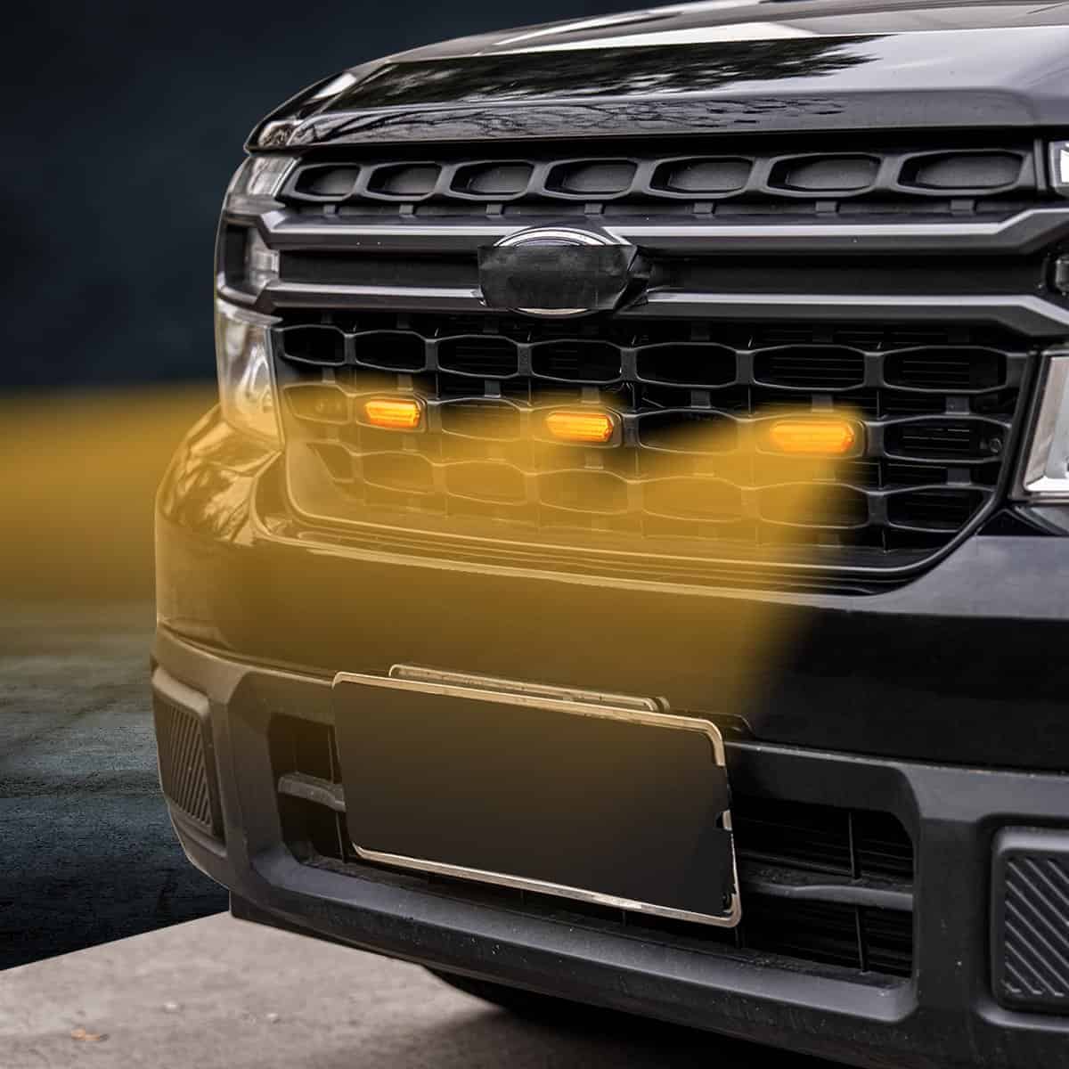 Luces delanteras del parachoques Maxzina compatibles con