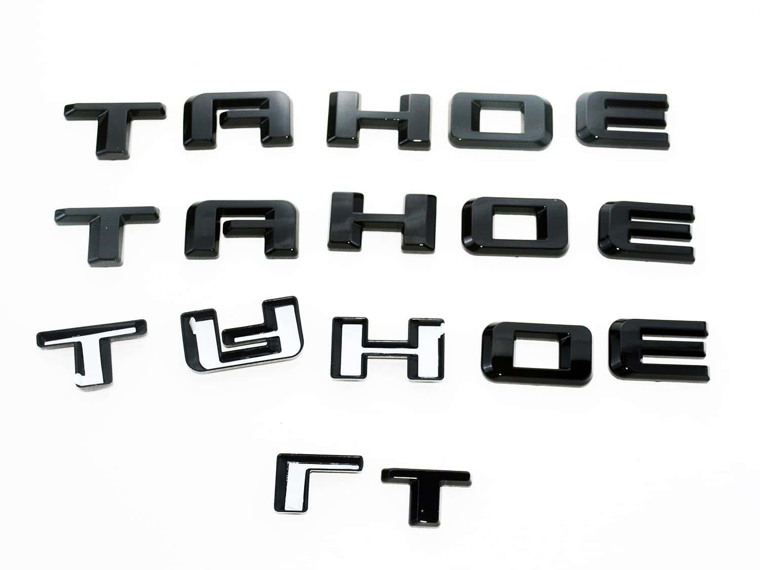 Emblema de puerta superpuesta 3D para reemplazo de letras