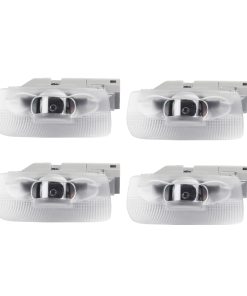 Proyector de Logo de Luz de Puerta LaIIker de 4 Piezas para