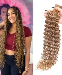 Cabello Humano Virgen Brasileño para Trenzas en Granel