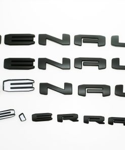 Emblema Trasero de Puerta Sobrepuesto 3D Letras Reemplazo