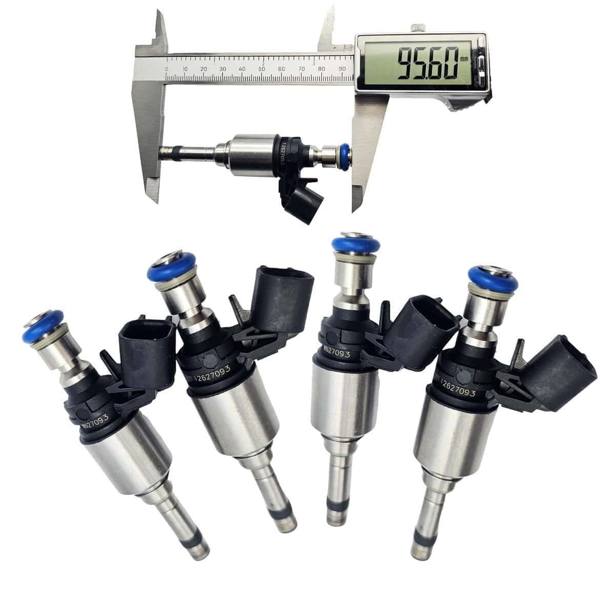 IMIFAFTAbT 4 PCS Inyector de combustible FJ1149 12662564