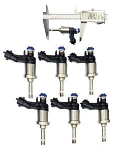 IMIFAFTAbT 6 PCS Inyectores de Combustible 12638530