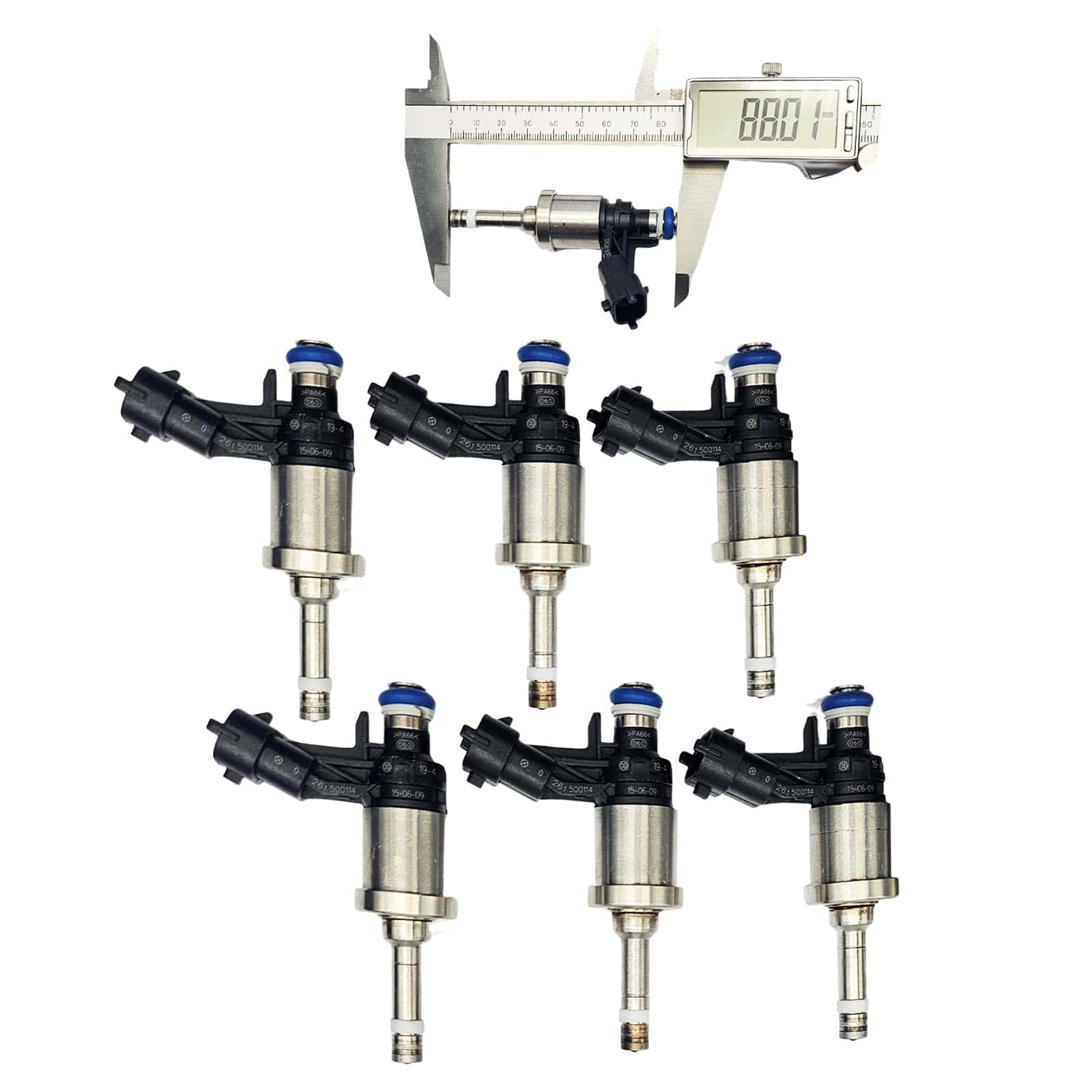 IMIFAFTAbT 6 PCS Inyectores de Combustible 12638530