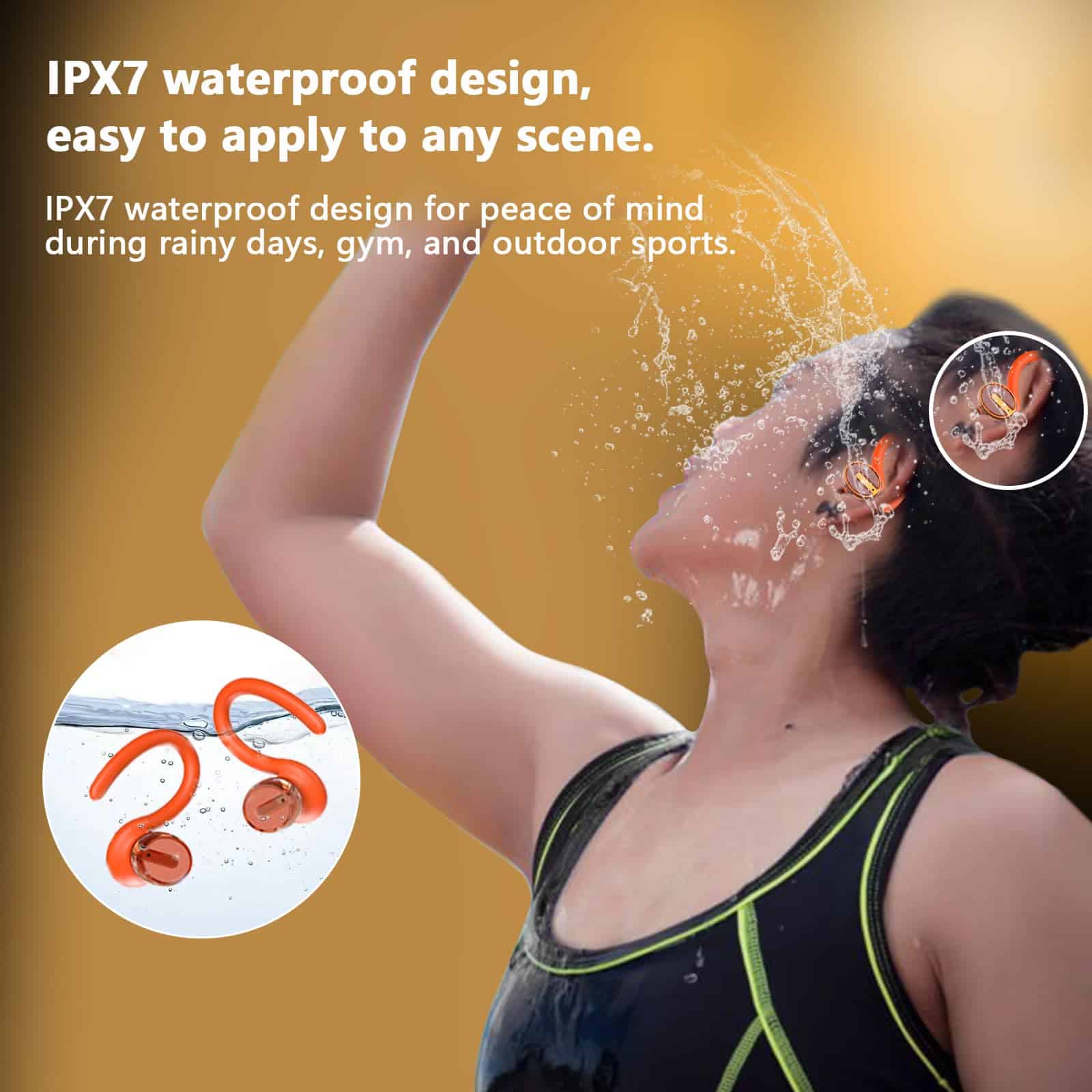 Audífonos Inalámbricos de Código Abierto con Gancho para la - Imagen 8