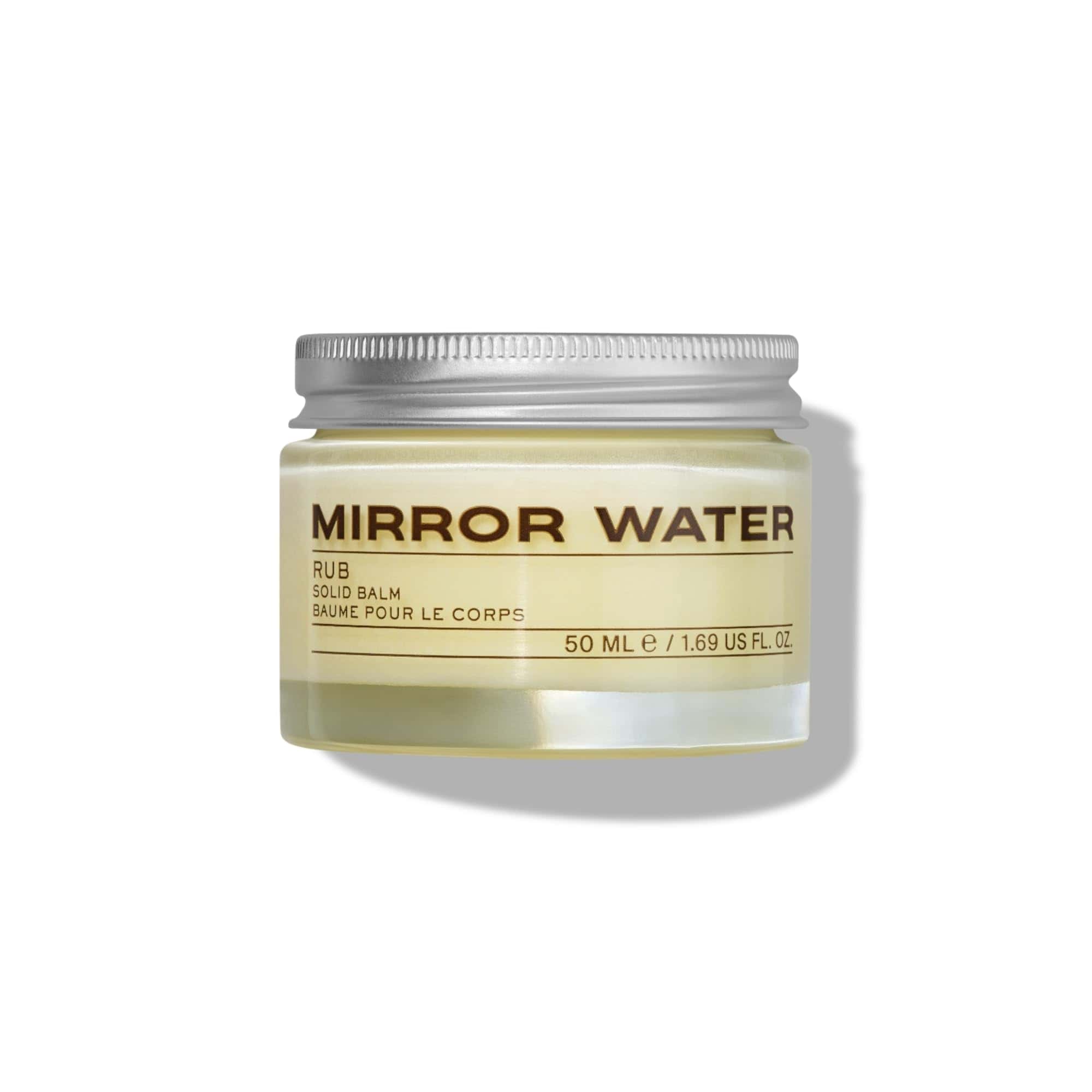 MIRROR WATER - Bálsamo Sólido Rub | Nutritivo, Hidratante,